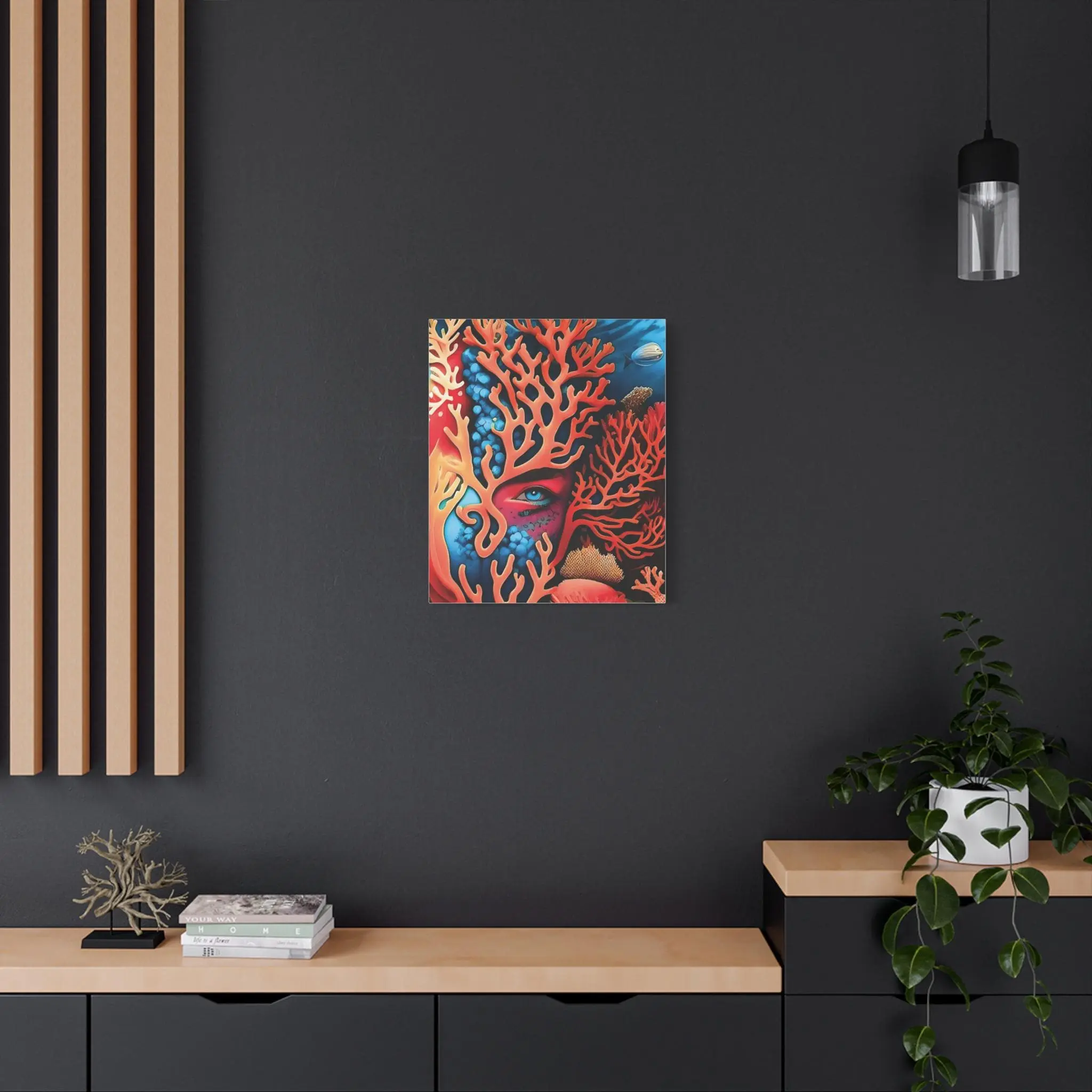 Hiden Reef - Canvas Wall Art