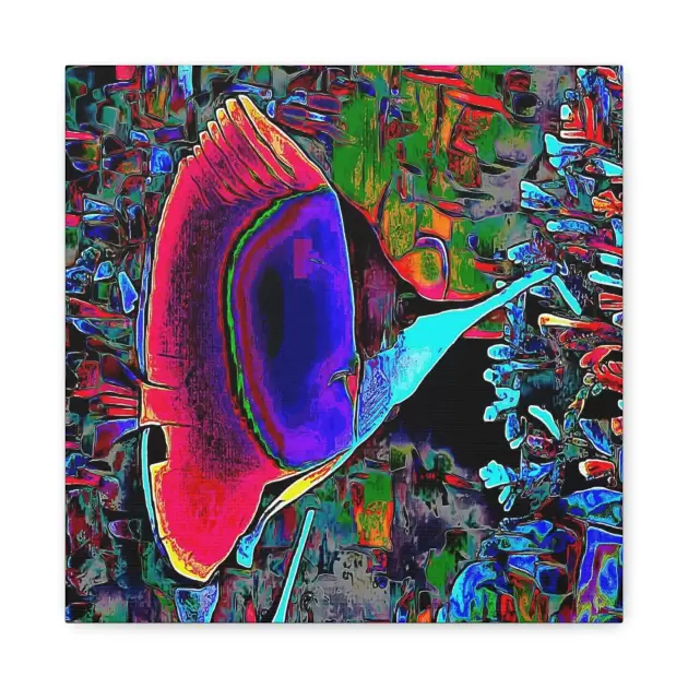 Long Snoot Left - Canvas Wall Art
