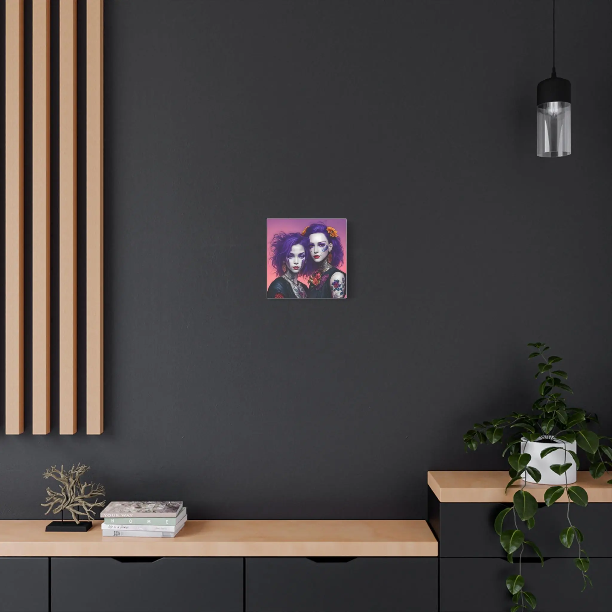 Purple - Canvas Wall Art