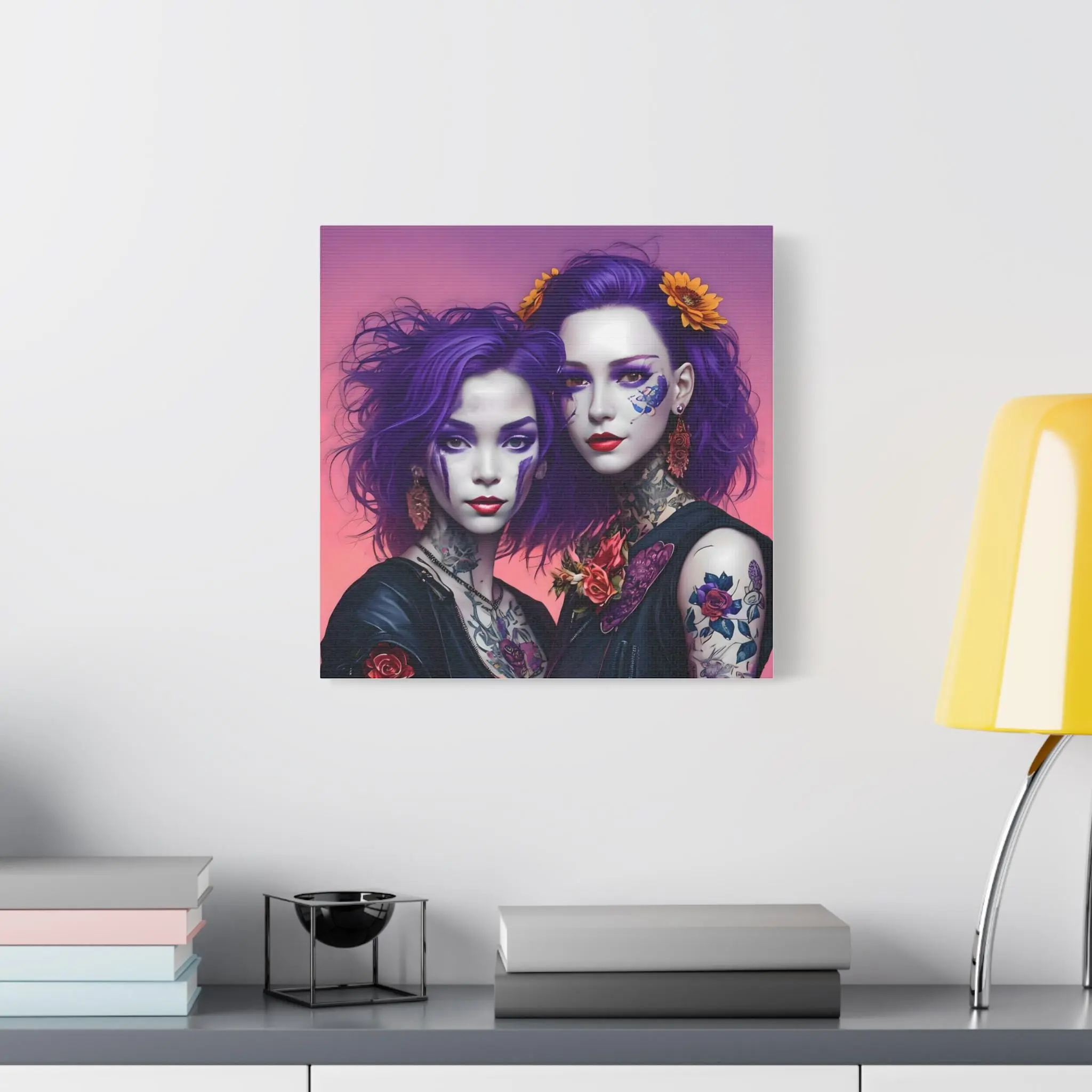 Purple - Canvas Wall Art