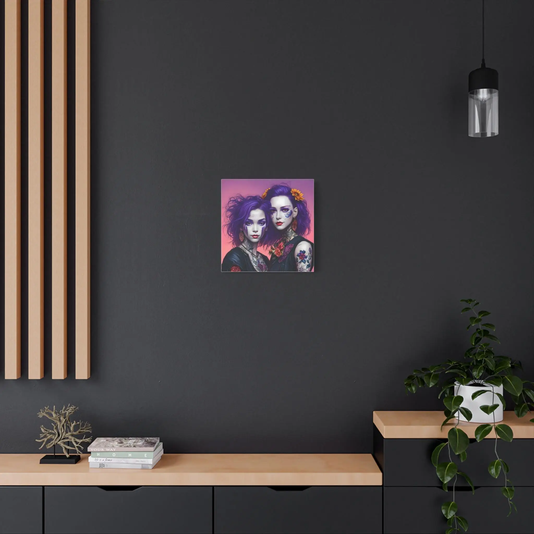 Purple - Canvas Wall Art