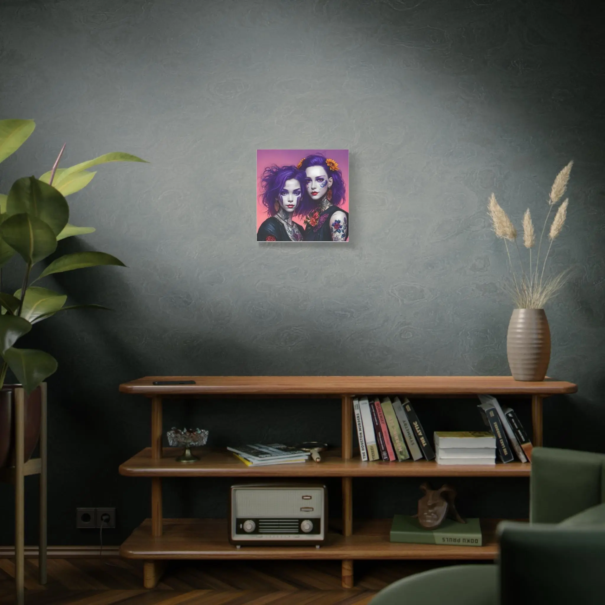 Purple - Canvas Wall Art