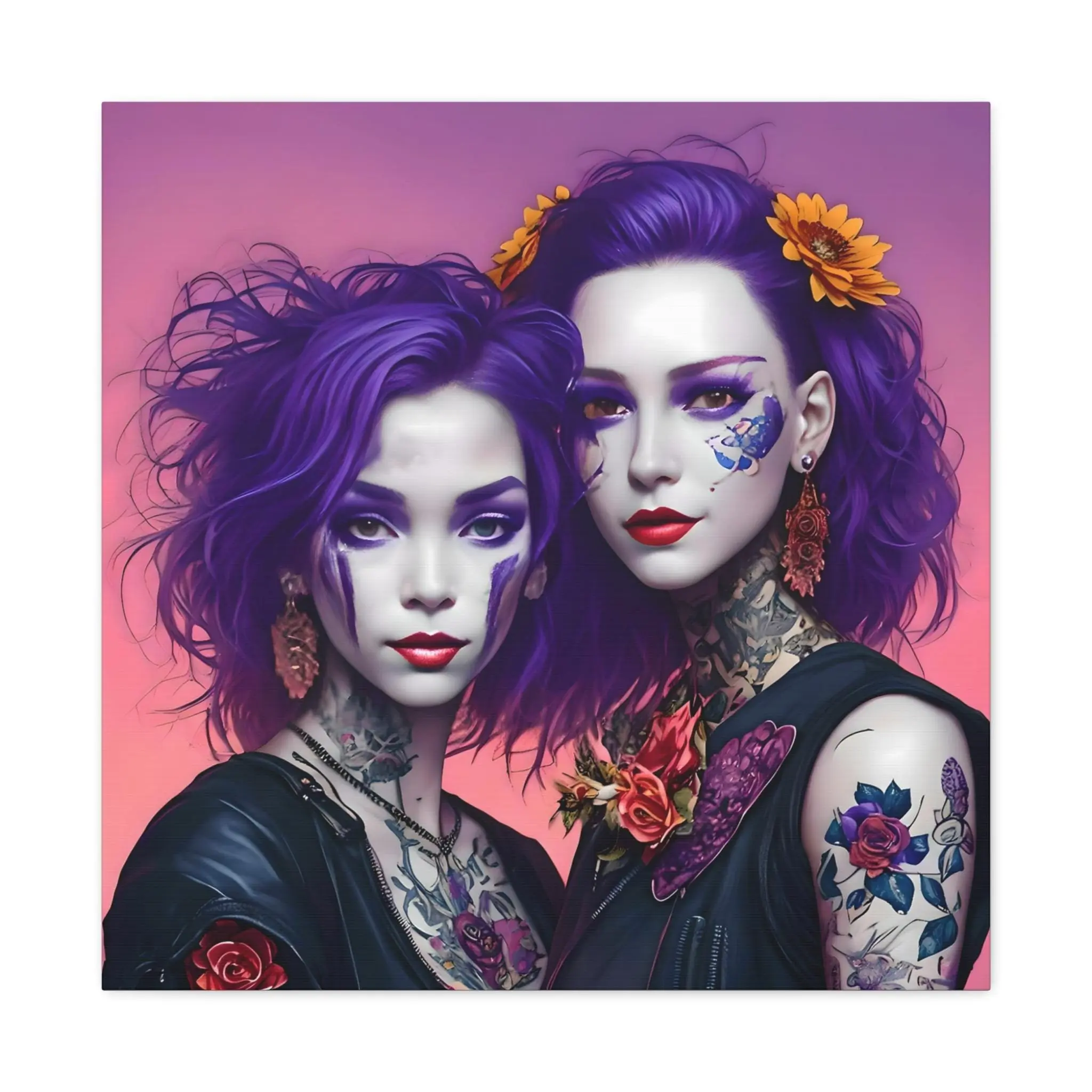 Purple - Canvas Wall Art