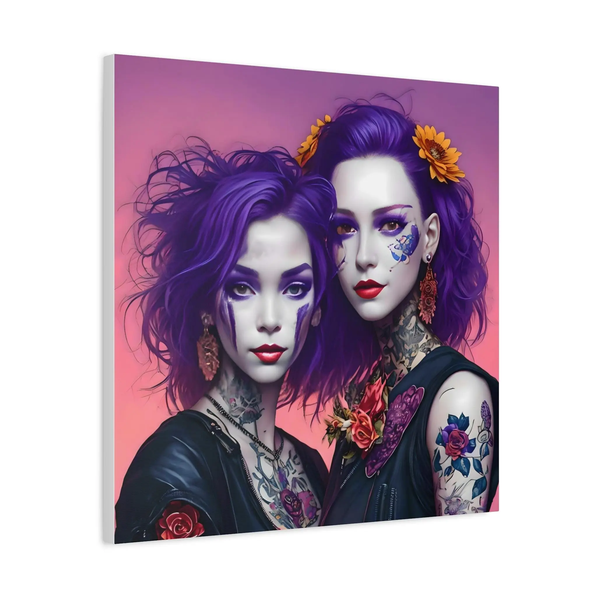 Purple - Canvas Wall Art