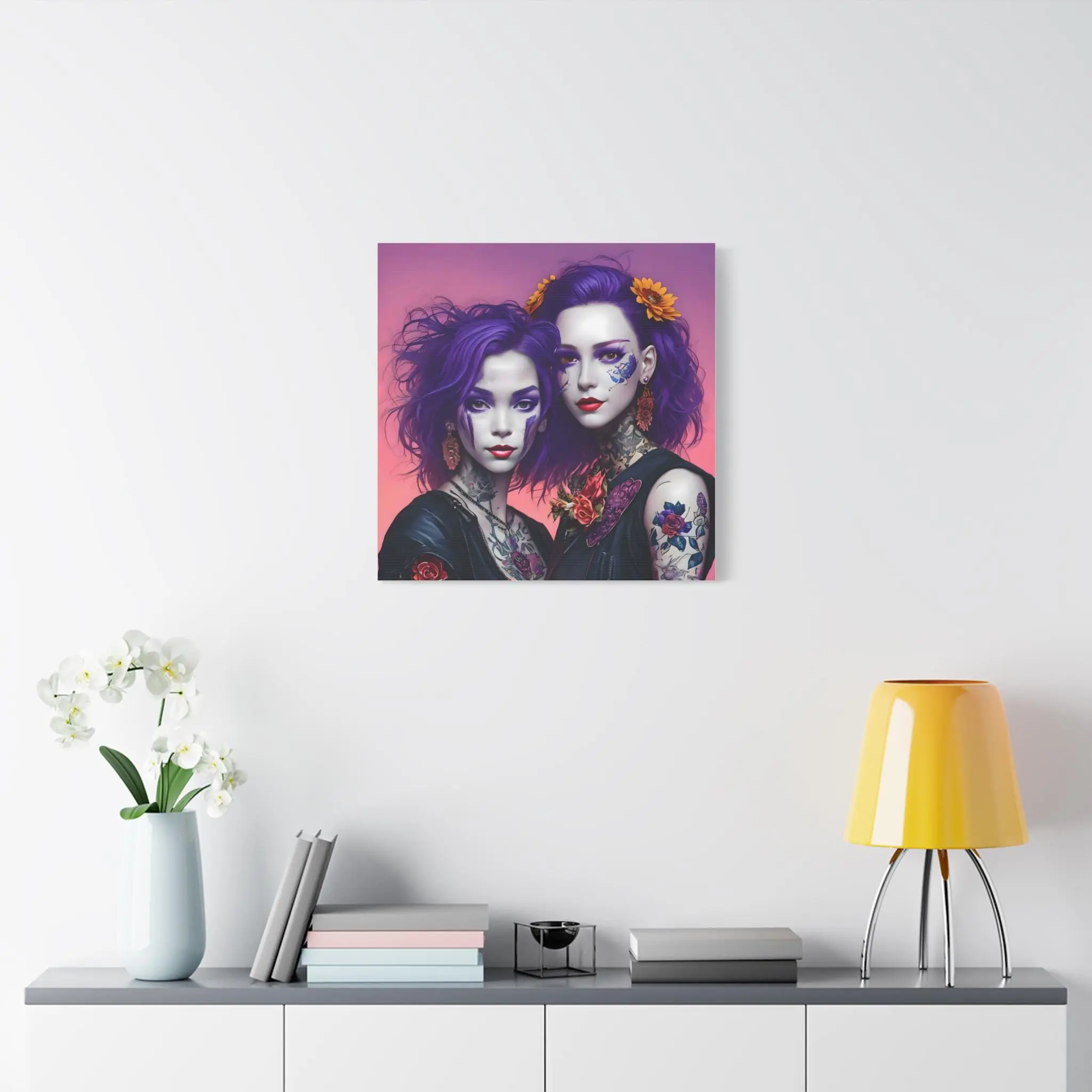 Purple - Canvas Wall Art
