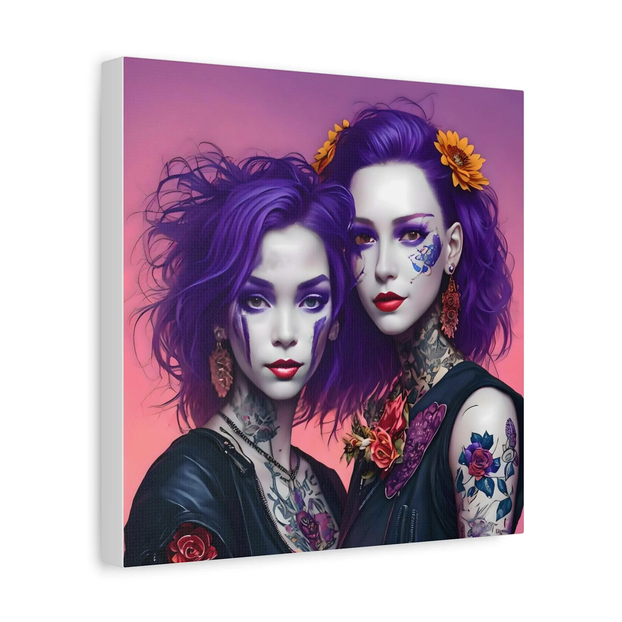 Purple - Canvas Wall Art