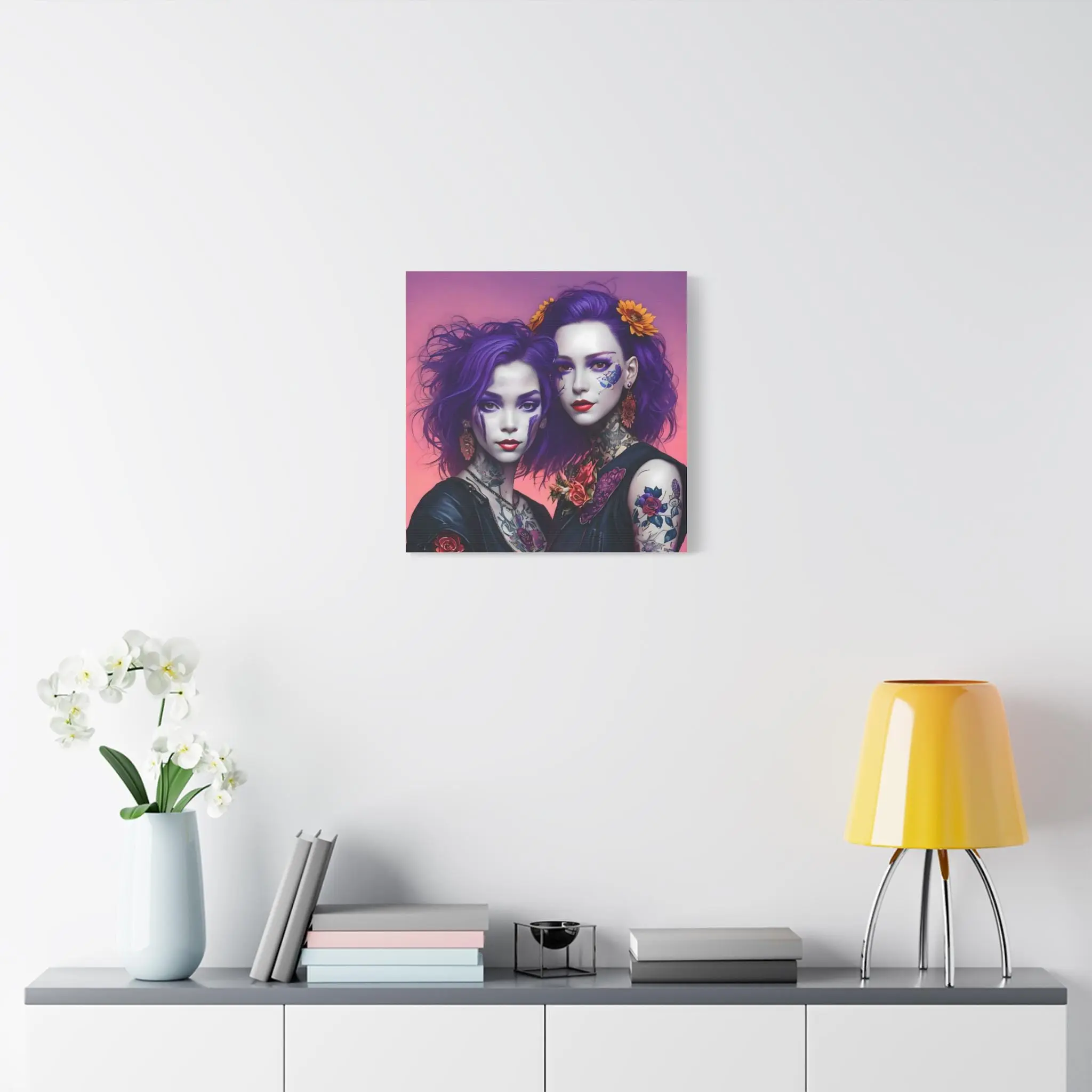 Purple - Canvas Wall Art