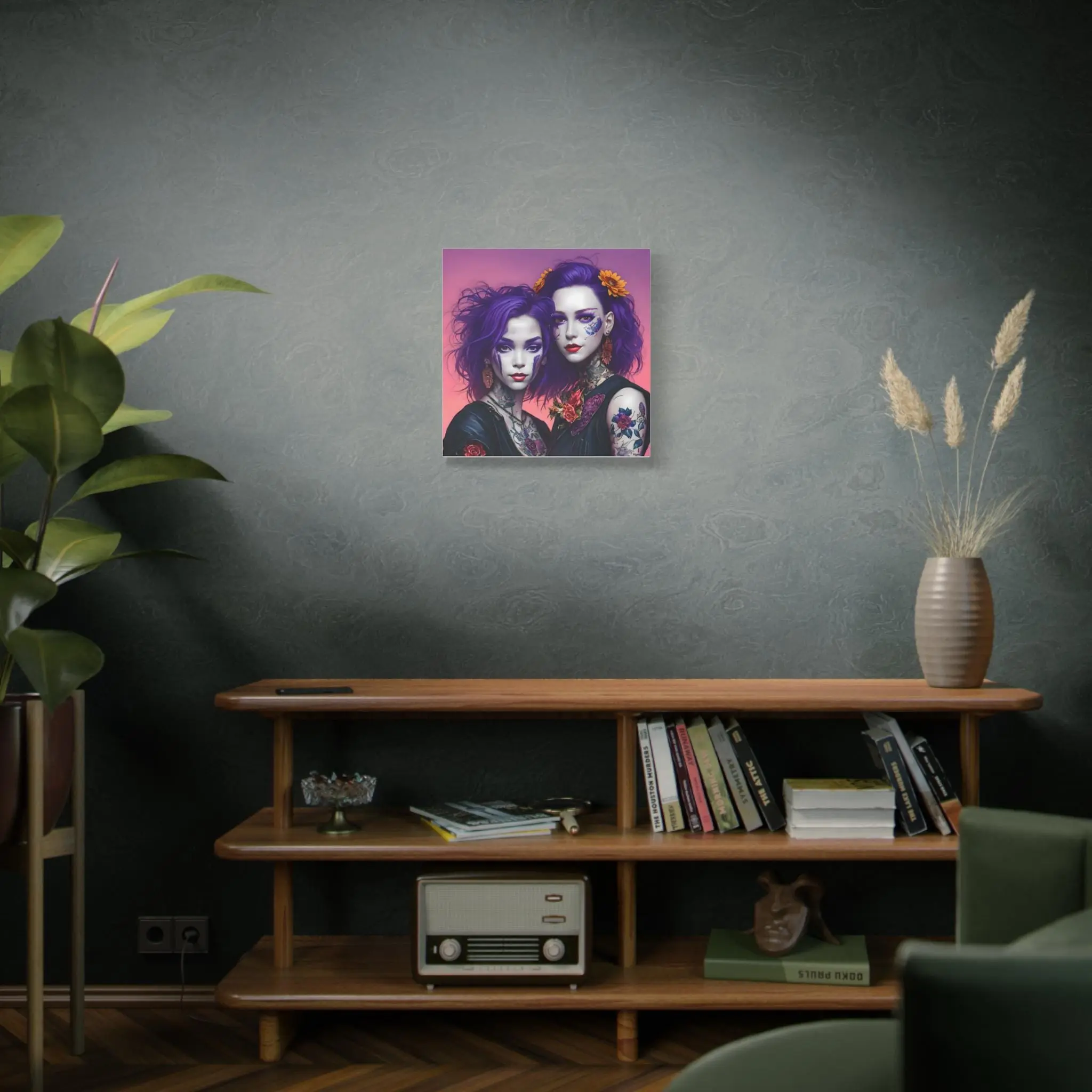 Purple - Canvas Wall Art