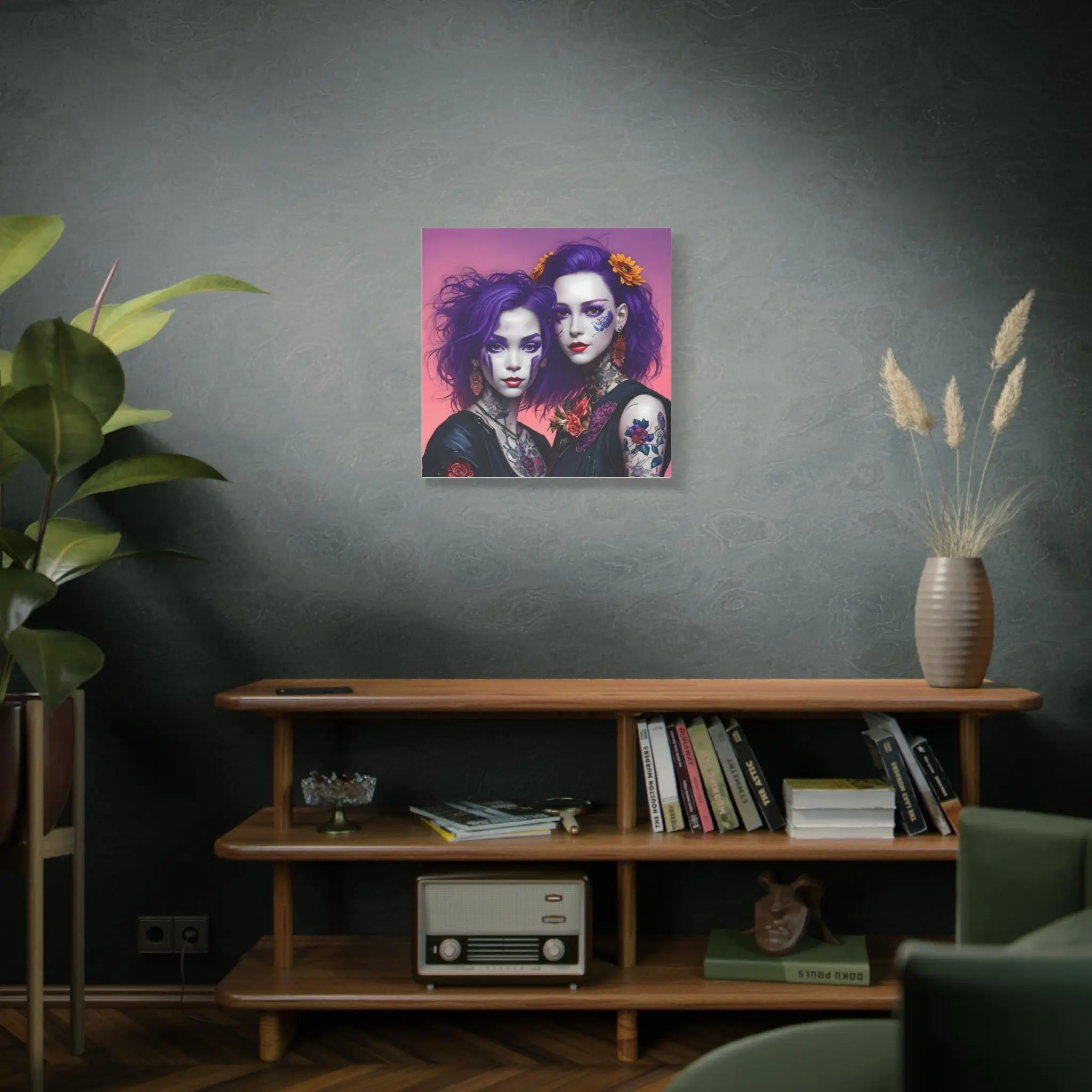 Purple - Canvas Wall Art