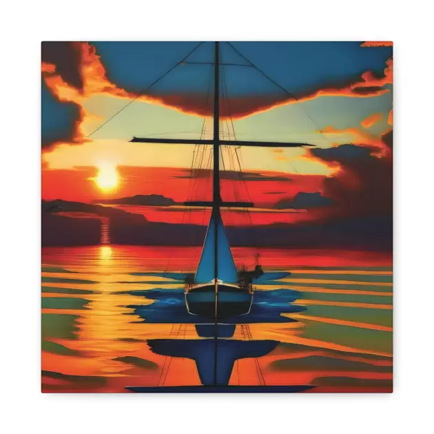 Night on the Water - Canvas Wall Art