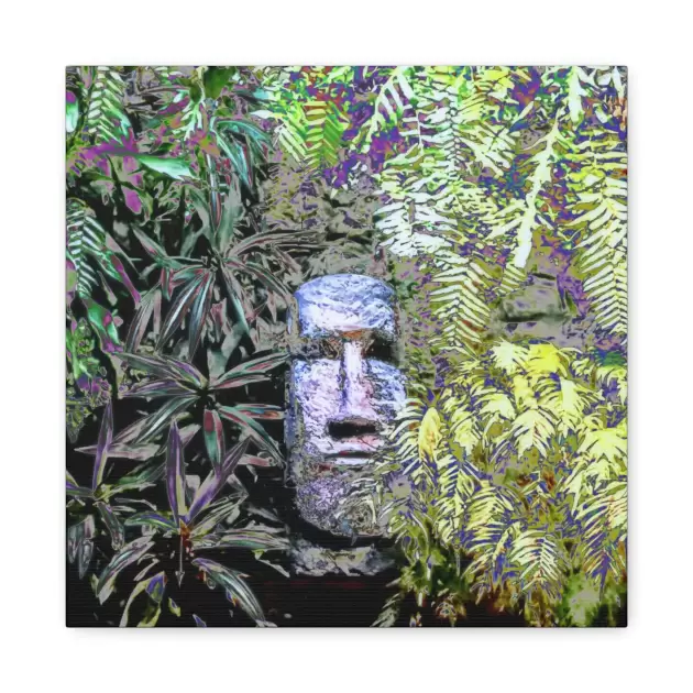 Rapanui Ad C - Canvas Wall Art