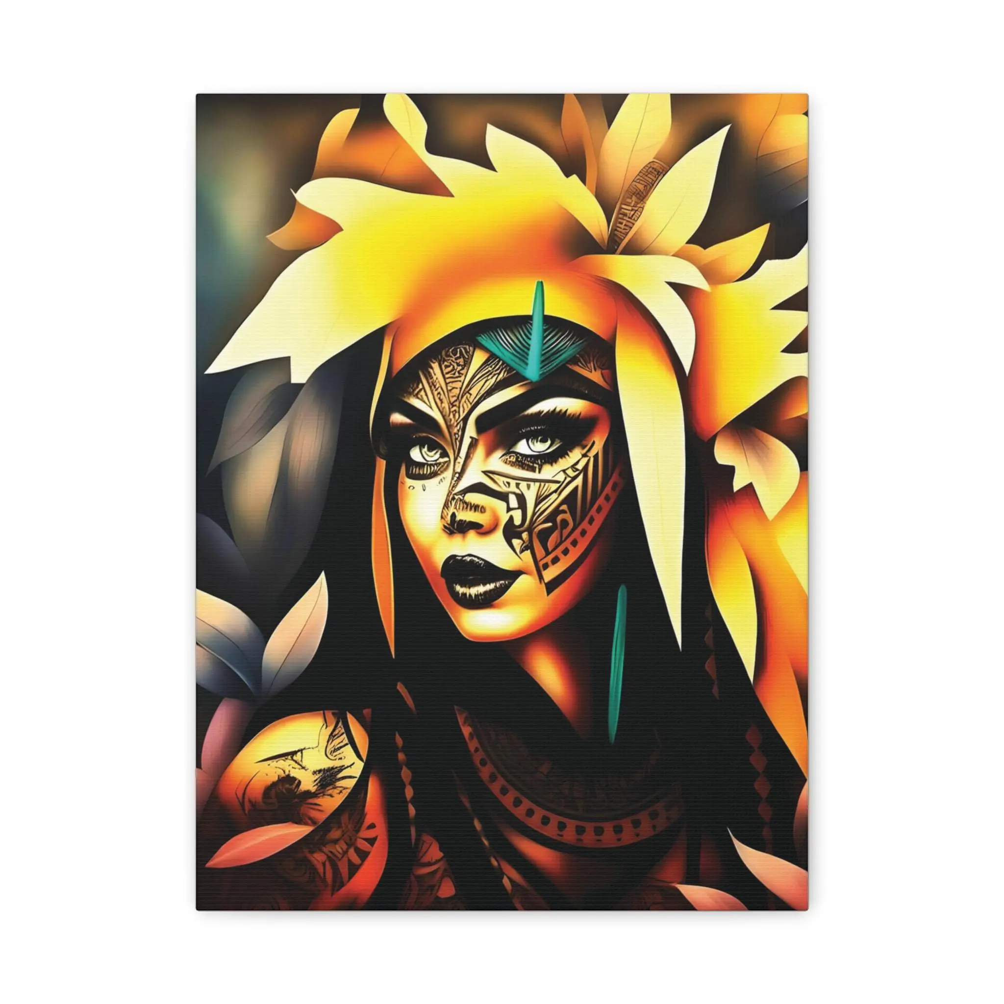 Poly Princess - Canvas Wall Art