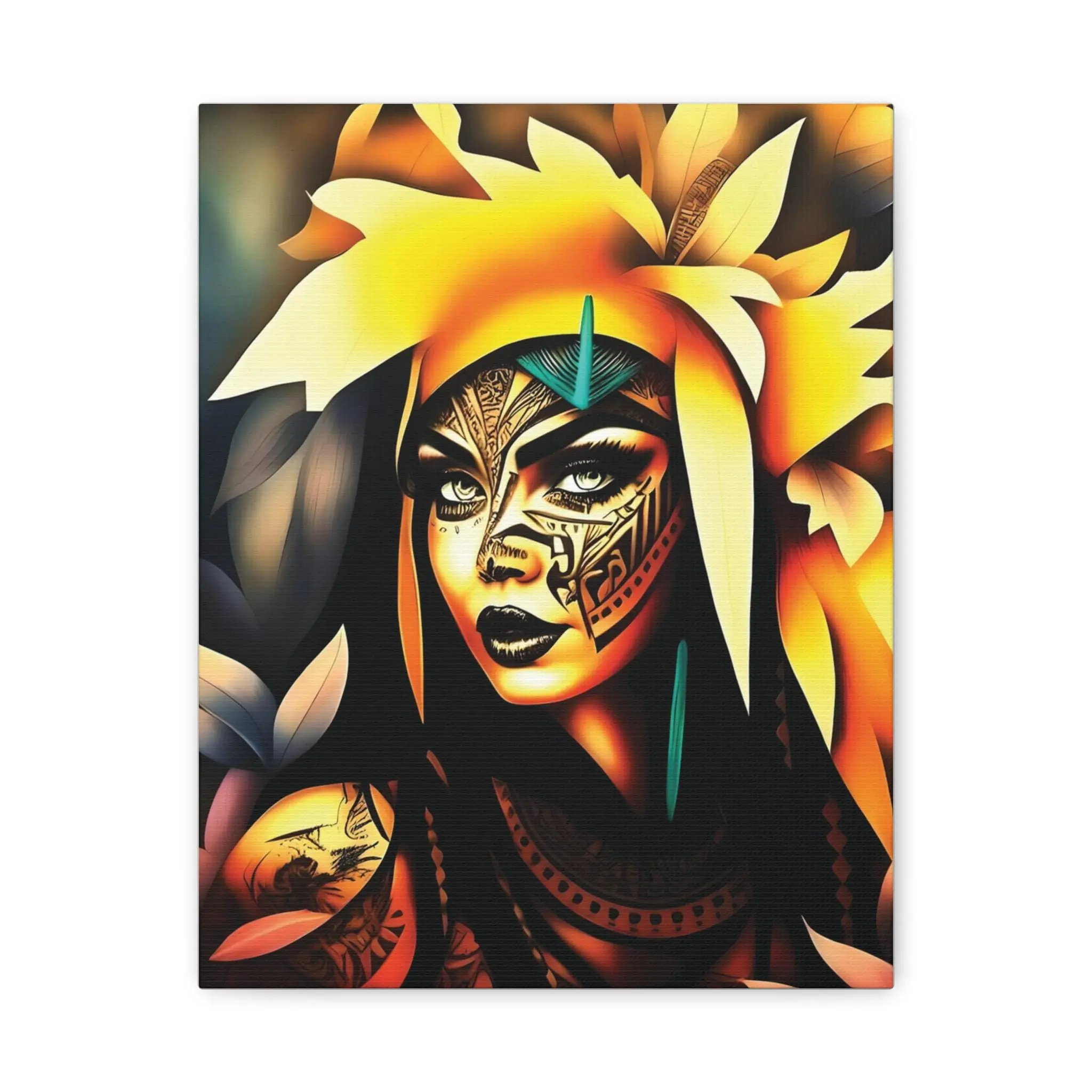Poly Princess - Canvas Wall Art
