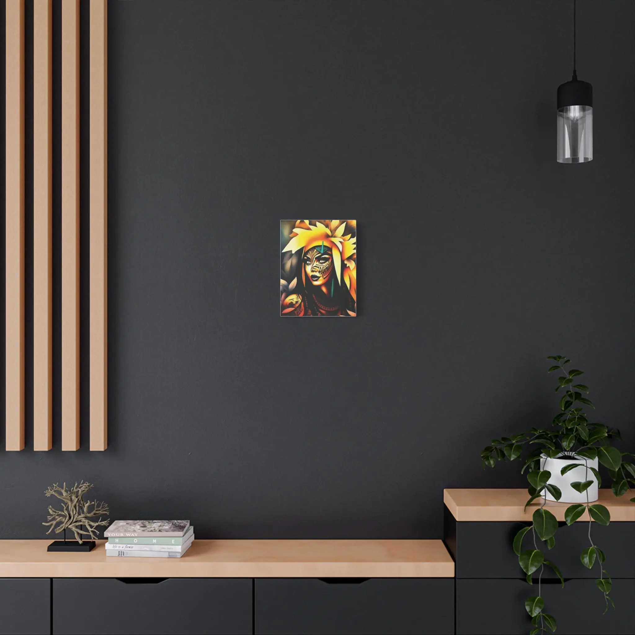 Poly Princess - Canvas Wall Art