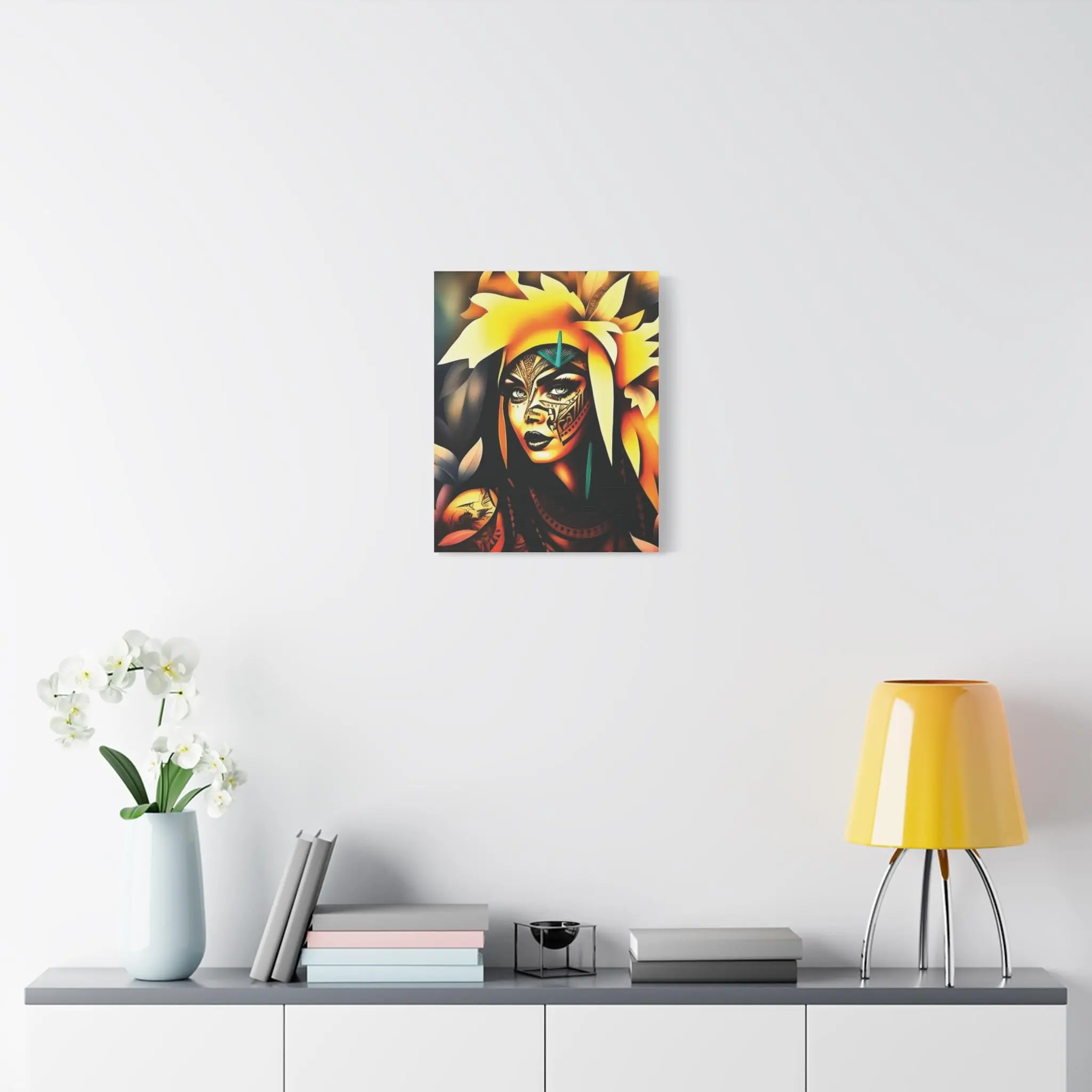 Poly Princess - Canvas Wall Art