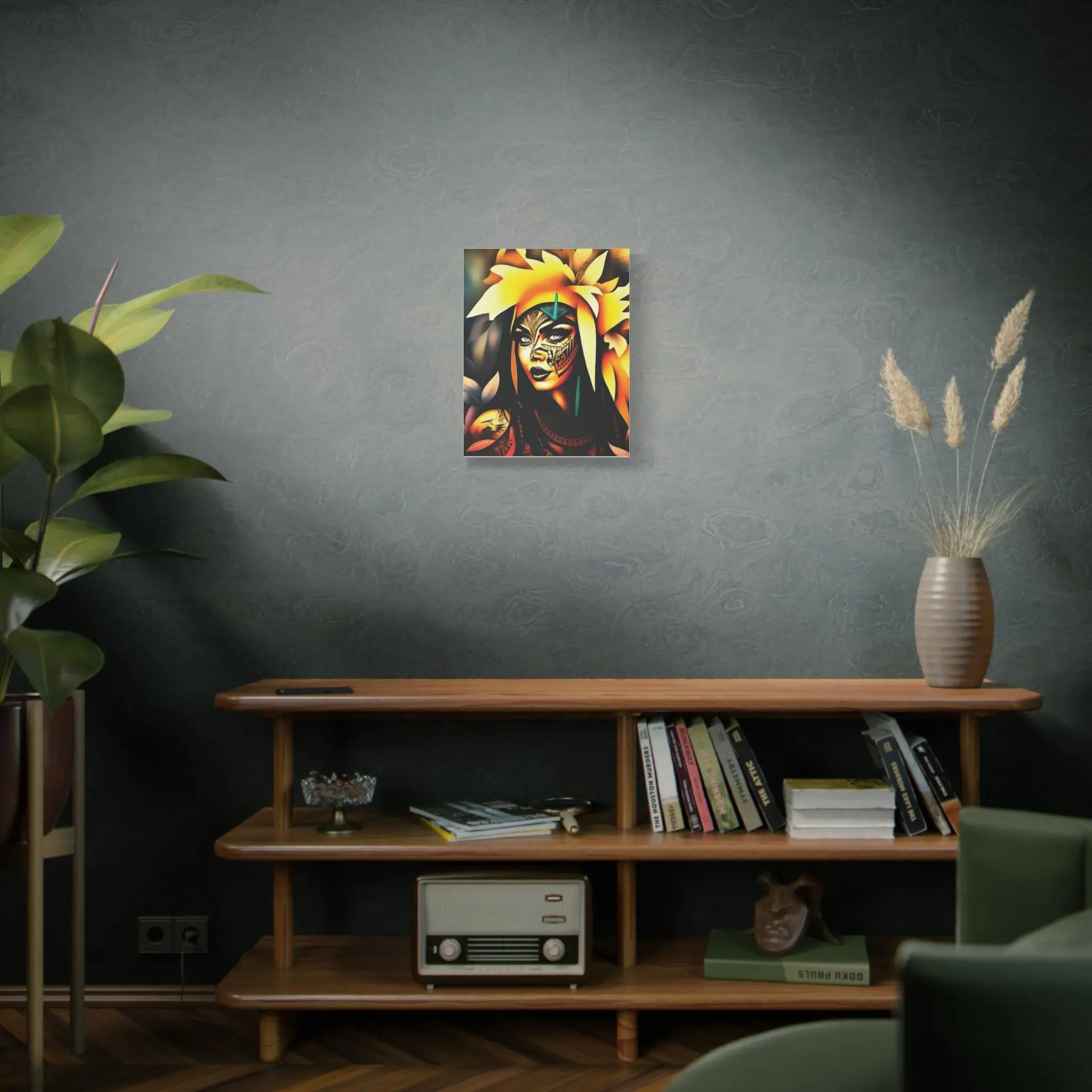 Poly Princess - Canvas Wall Art