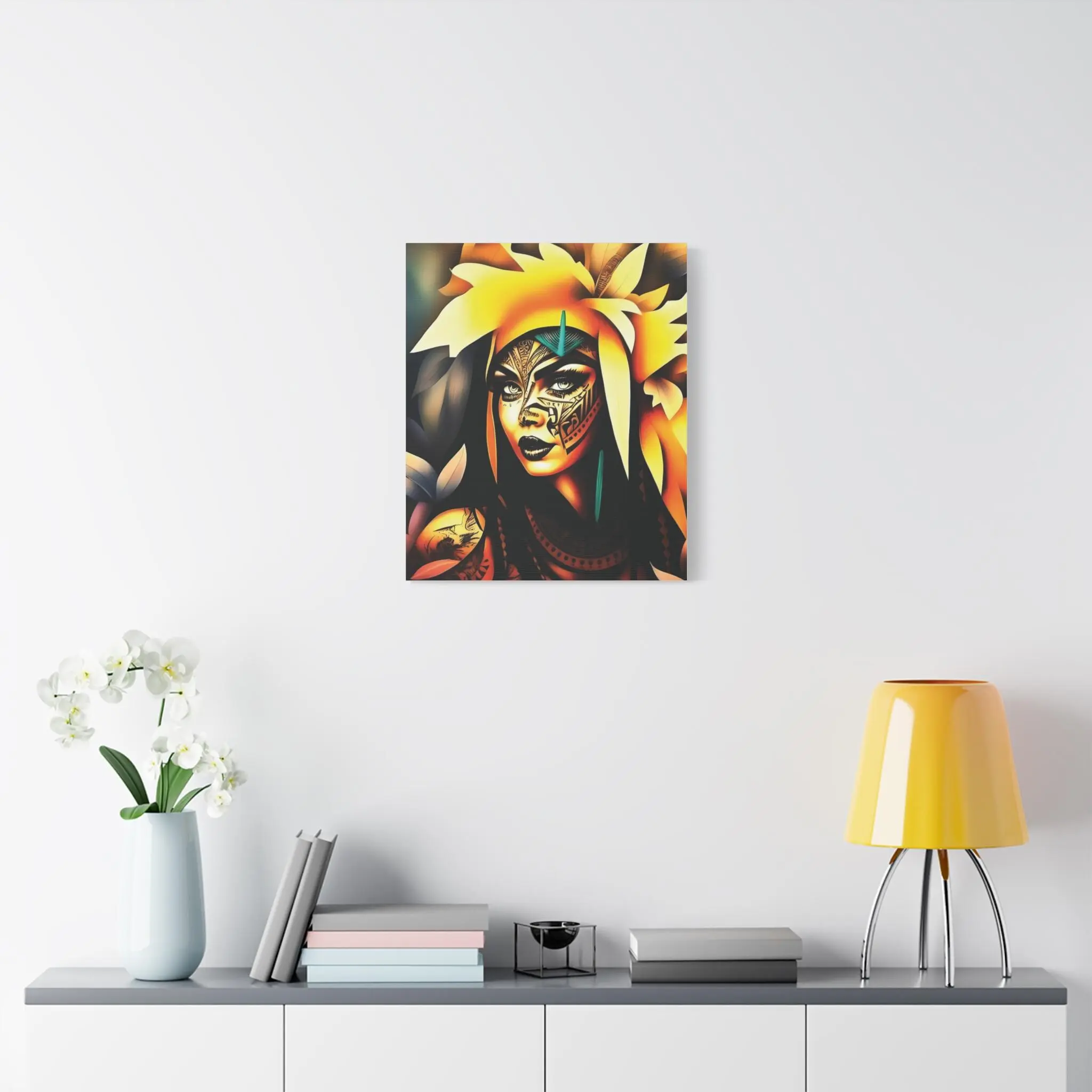 Poly Princess - Canvas Wall Art