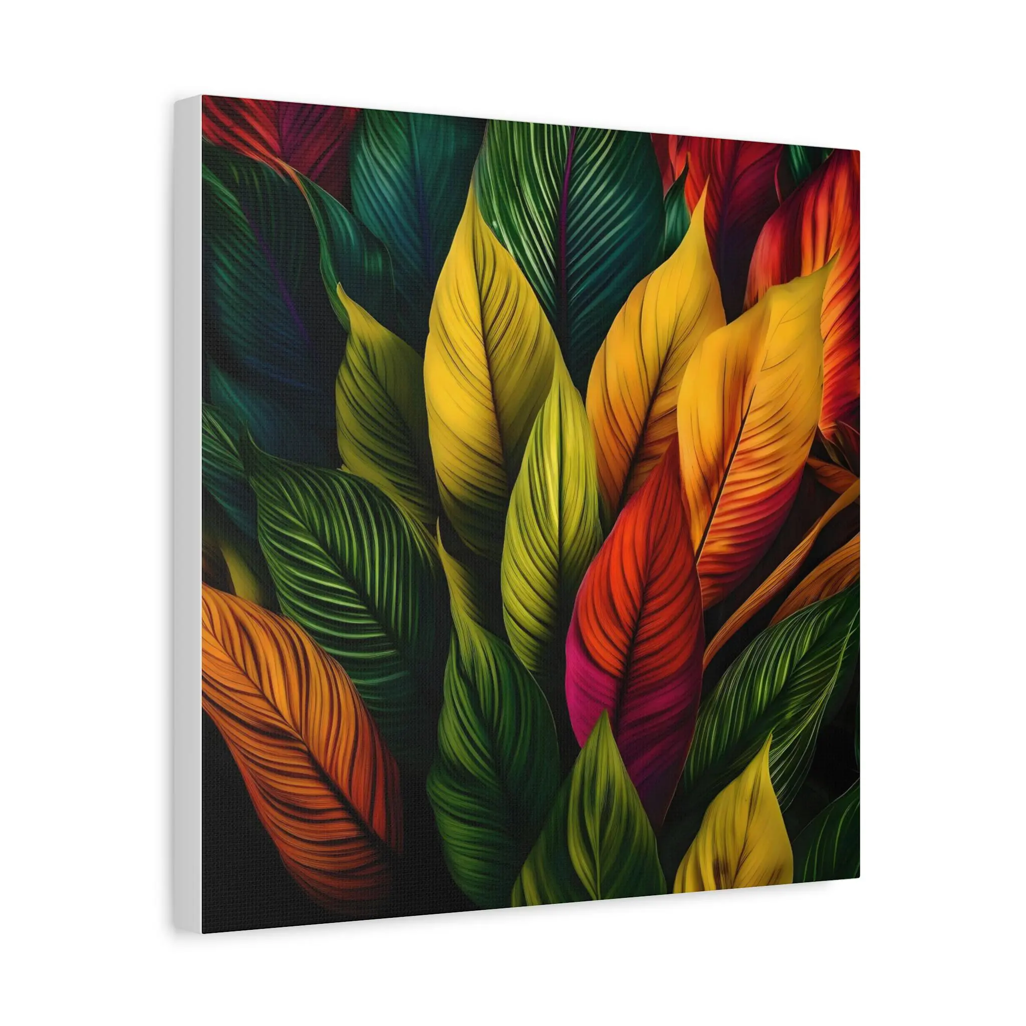 Colored Leaves - Canvas Wall Art