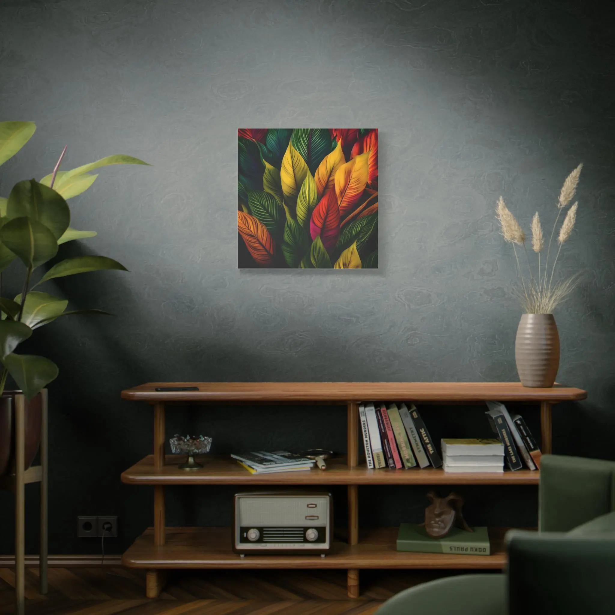 Colored Leaves - Canvas Wall Art