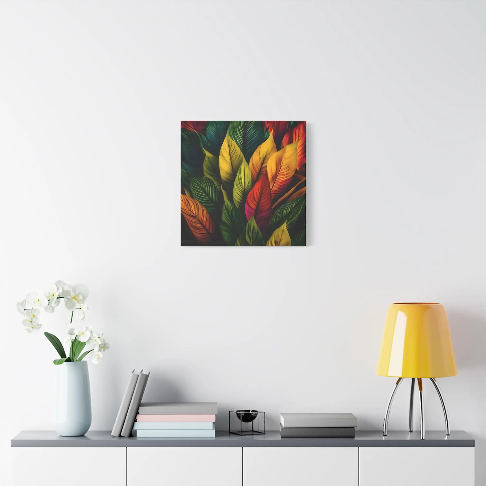 Colored Leaves - Canvas Wall Art