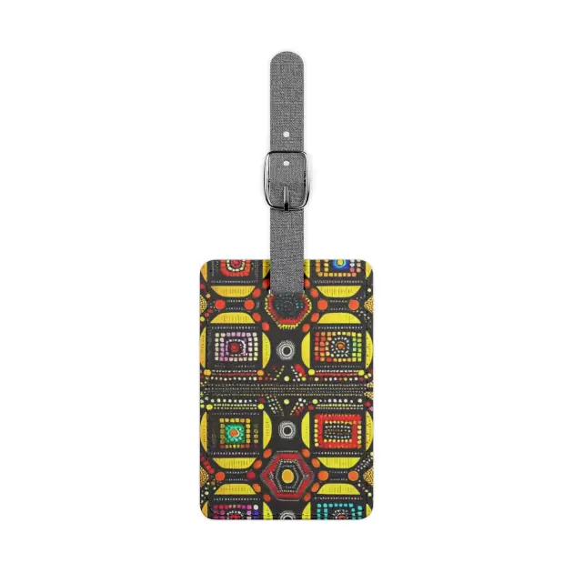 Square Dots - Luggage Tag