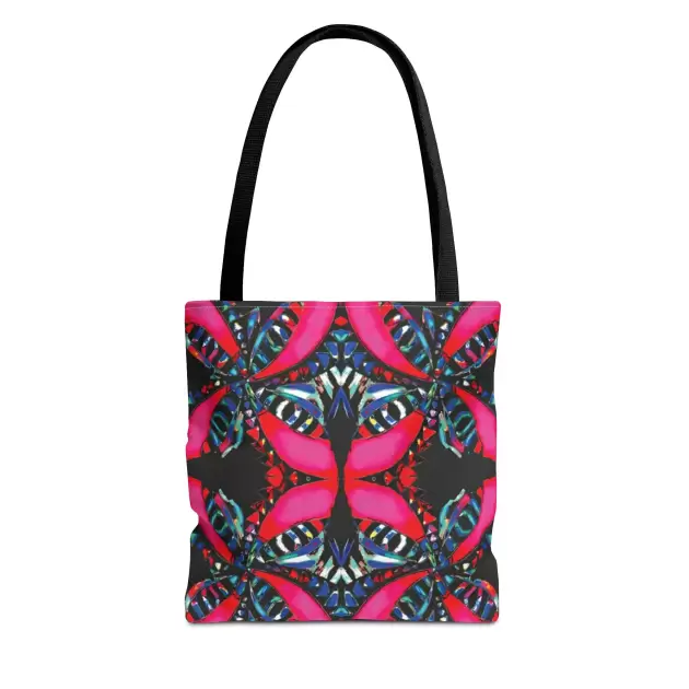 Pink on Black - Tote Bag