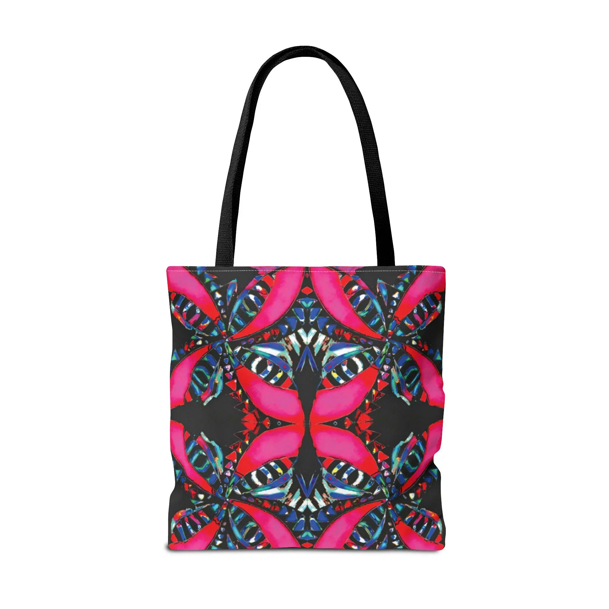 Pink on Black - Tote Bag
