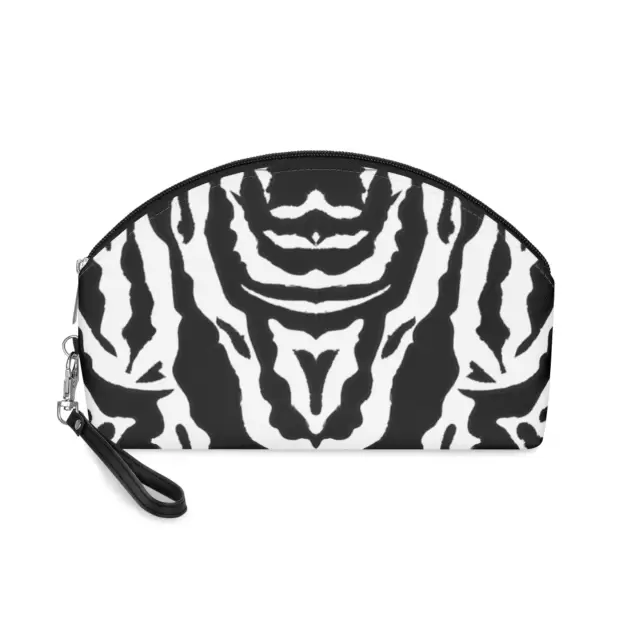 Zebra patterns make up bag
