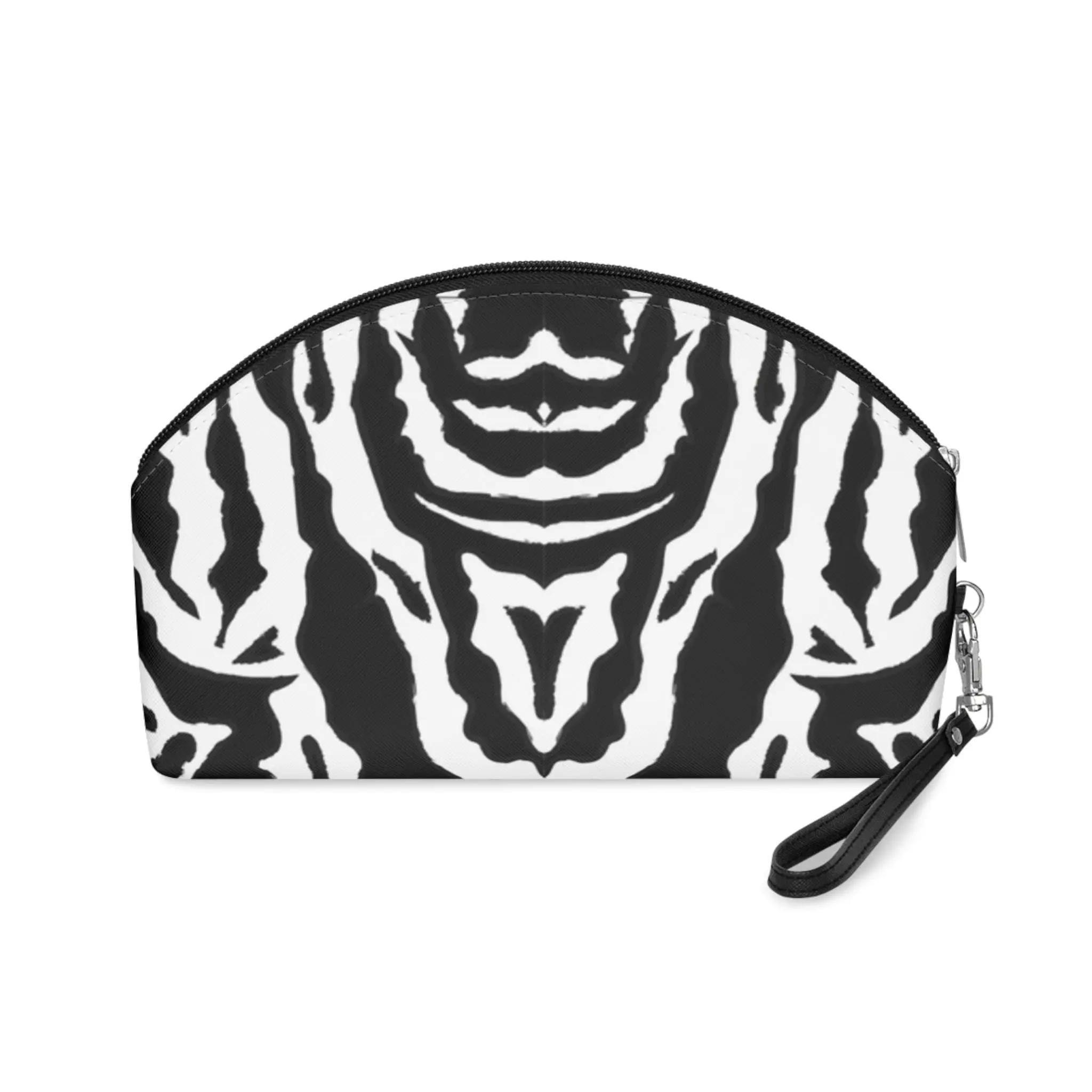 Zebra patterns make up bag