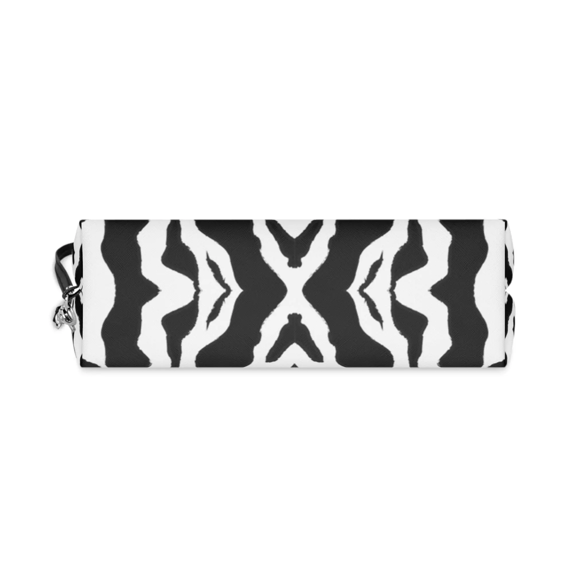 Zebra patterns make up bag