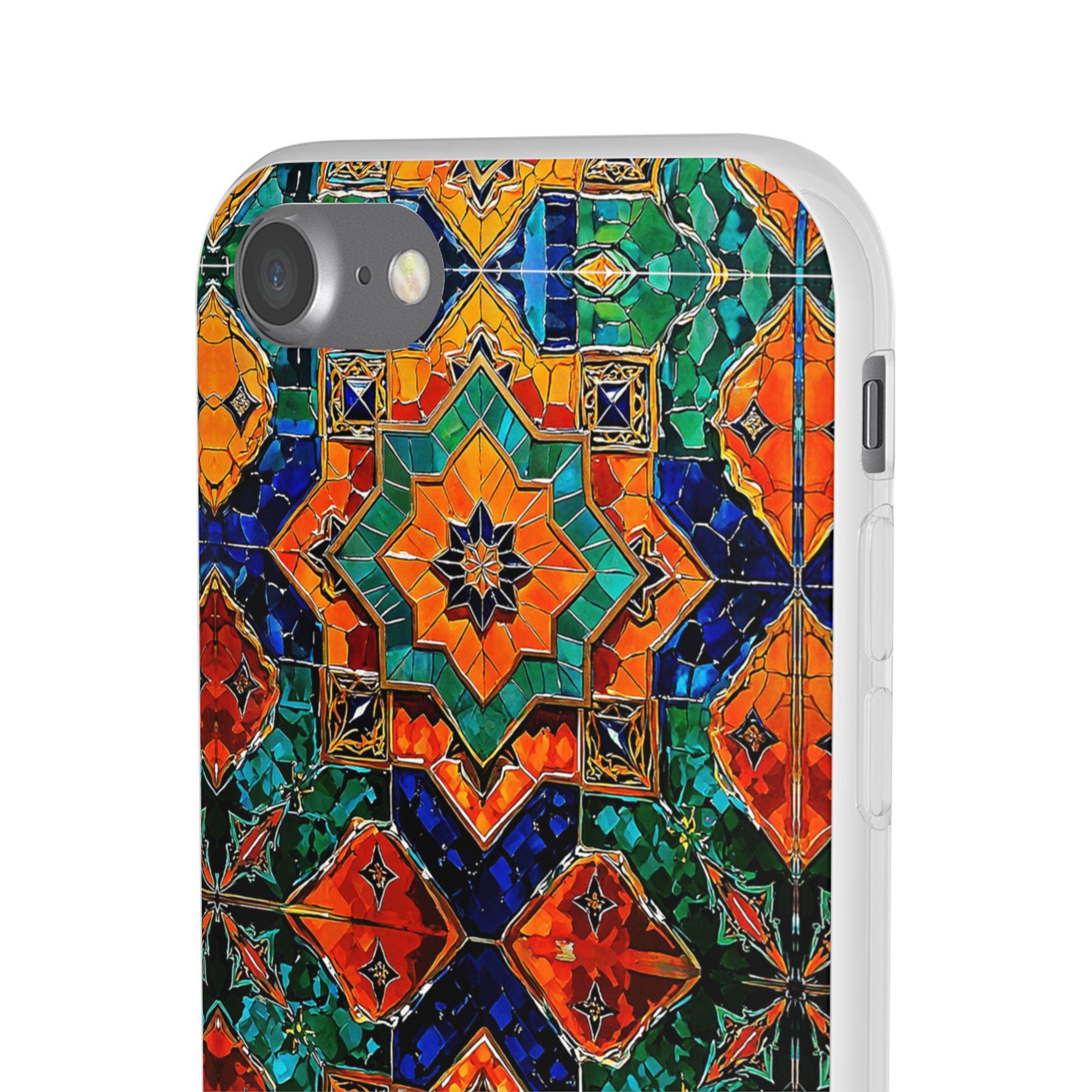 Moroccan Style iPhone Flexi Case - Walt Smith Fiji Ocean Art - Supports ADE Reef Restoration