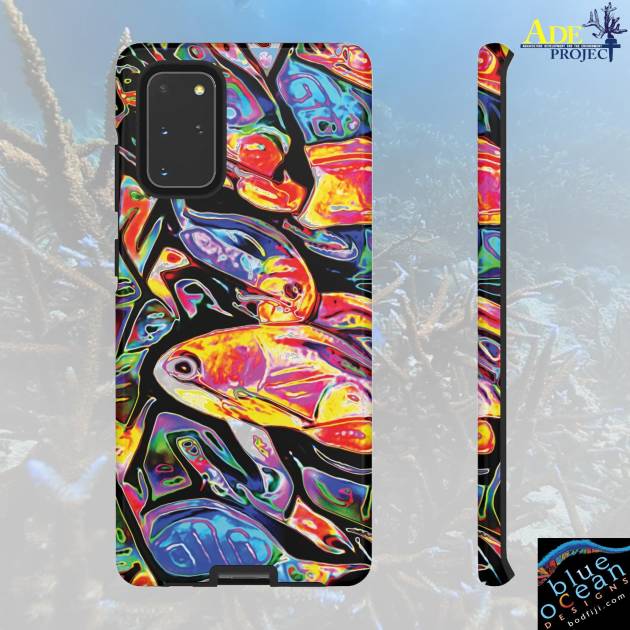 Busy Day Android Tough Case - Walt Smith Fiji Ocean Art - Supports ADE Reef Restoration
