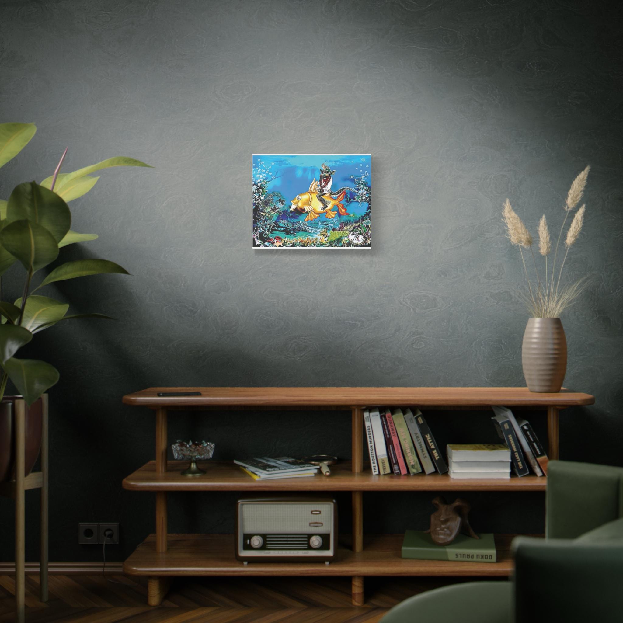 Elfish on His Gold Codalack Canvas | Matte Stretched 1.25"