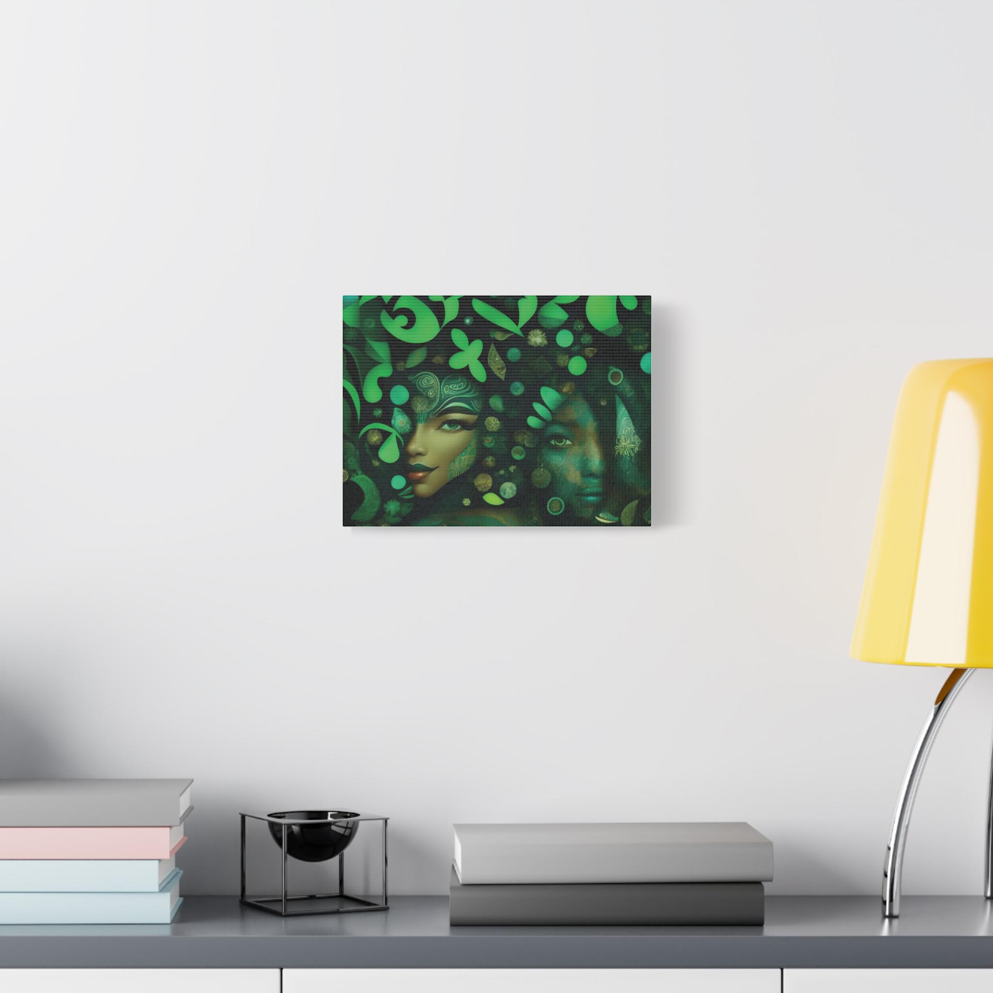 Hidden Beauty Faces Matte Canvas | Stretched Wall Art 1.25"