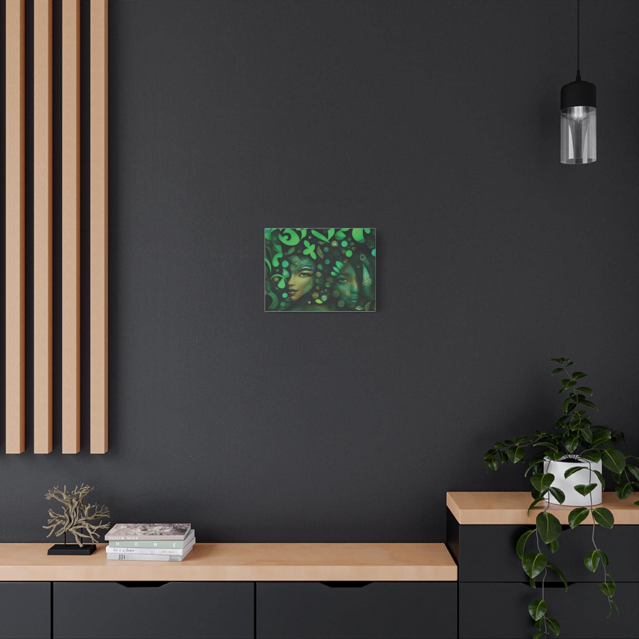 Hidden Beauty Faces Matte Canvas | Stretched Wall Art 1.25"