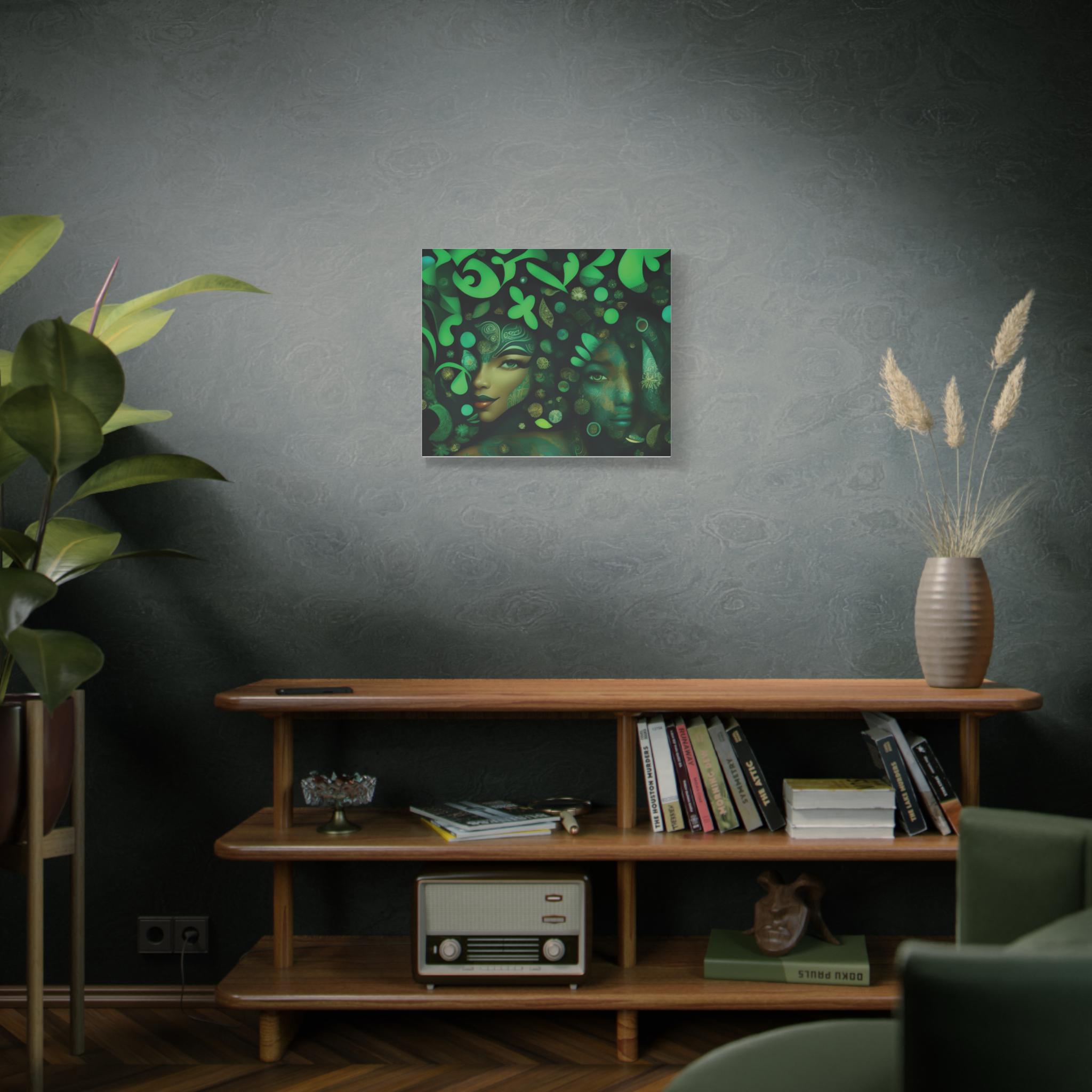 Hidden Beauty Faces Matte Canvas | Stretched Wall Art 1.25"